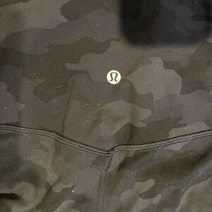 Lululemon Dark Camo Leggings